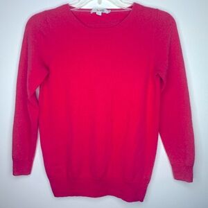 Boden pink 100% cashmere sweater, size 4 like new condition